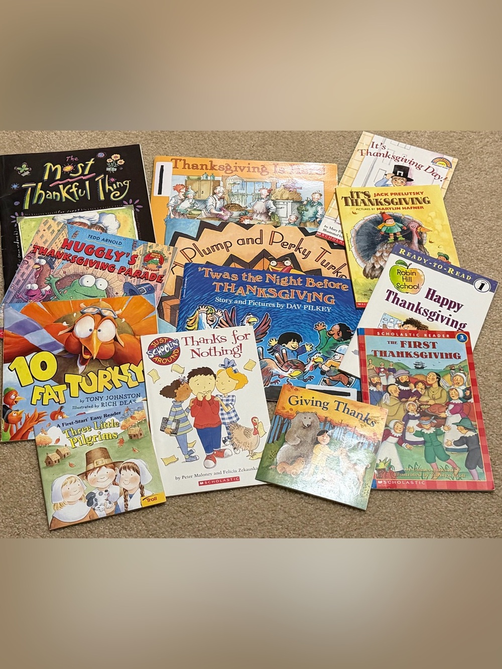 Thanksgiving Picture Book Lot